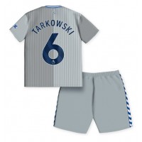 Everton James Tarkowski #6 Replika babykläder Tredjeställ Barn 2023-24 Kortärmad (+ korta byxor)